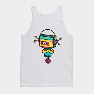 Walkmanoid The Walkman Droid Tank Top